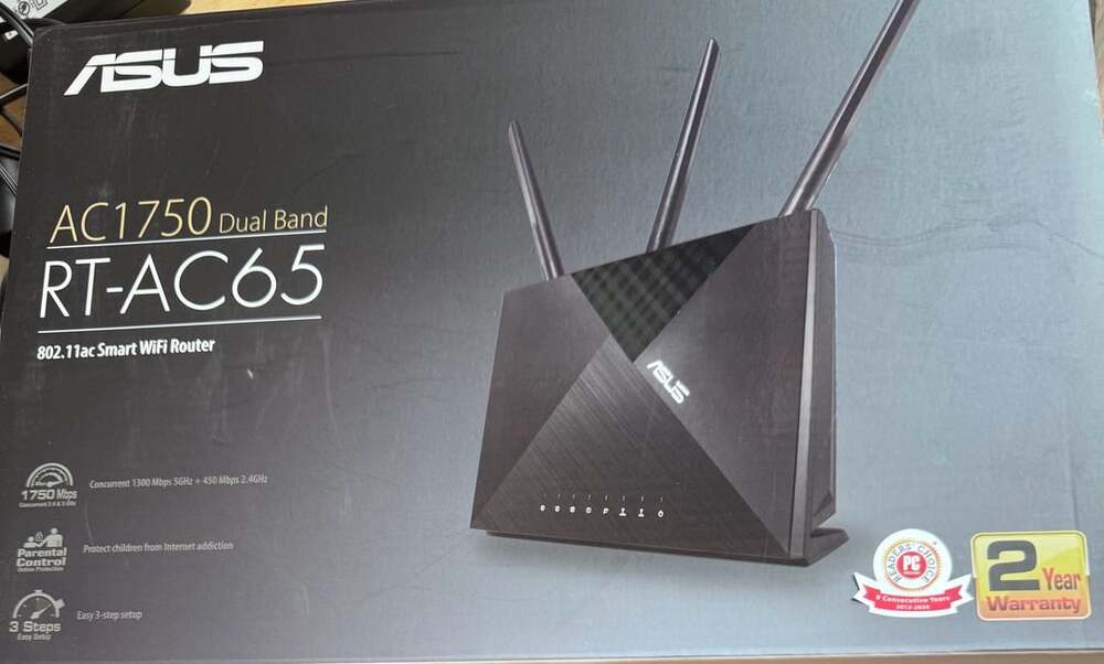 ASUS RT-AC65 AC1750 Dual Band Gigabit WiFi Router 2.4/5GHz NEW IN BOX